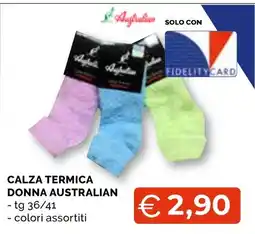 Mercatò Big Calza termica donna Australian offerta