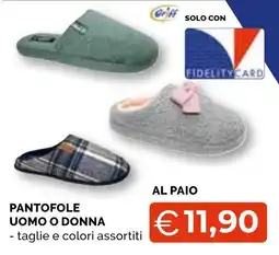 Mercatò Big Pantofole Griff offerta