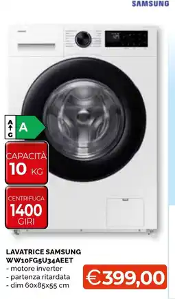 Mercatò Big Lavatrice Samsung offerta
