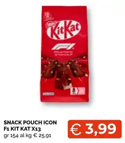Mercatò Extra Snack pouch icon F1 Kit Kat offerta