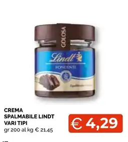 Mercatò Extra Crema spalmabile Lindt offerta