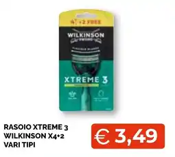 Mercatò Big Rasoio Xtreme 3 Wilkinson offerta