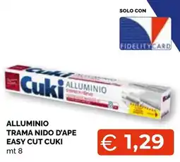 Mercatò Big Alluminio trama nido d'ape easy cut Cuki offerta