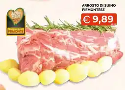 Mercatò Extra Arrosto di suino piemontese offerta