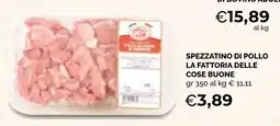 Mercatò Extra Spezzatino di pollo La fattoria delle cose buone offerta