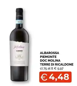 Mercatò Extra Albarossa Molina offerta