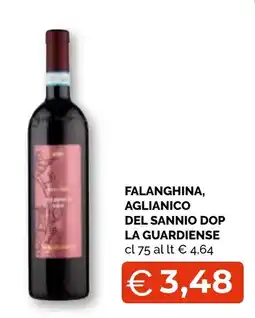 Mercatò Extra Falanghina, Aglianico del Sannio Dop La Guardiense offerta