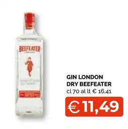 Mercatò Extra Gin London Dry Beefeater offerta
