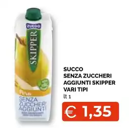 Mercatò Extra Succo senza zuccheri aggiunti Skipper offerta