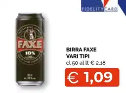 Mercatò Extra Birra Faxe offerta