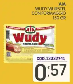 Eurocash Wudy wurstel con formaggio offerta