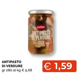 Mercatò Extra Antipasto di verdure Selex offerta