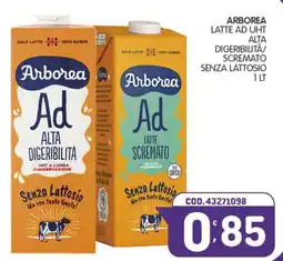 Eurocash Arborea latte ad uht alta digeribilità senza lattosio offerta