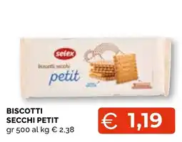 Mercatò Extra Biscotti secchi petit offerta
