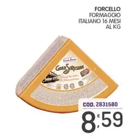 Eurocash Forcello formaggio italiano 16 mesi offerta