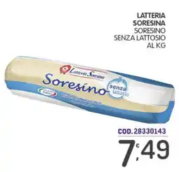 Eurocash Soresino senza lattosio offerta