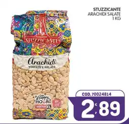 Eurocash Stuzzicante arachidi salate offerta