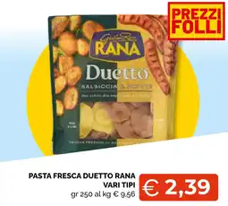 Mercatò Big Pasta fresca Duetto Rana offerta