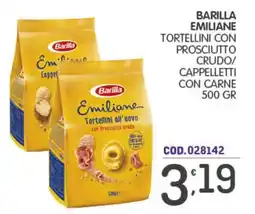 Eurocash Barilla Emiliane Tortellini all'uovo con Prosciutto crudo offerta