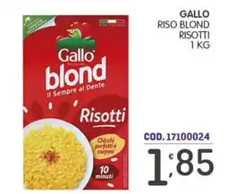 Eurocash Gallo blond Risotti offerta