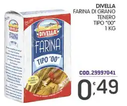 Eurocash Divella farina tipo 00 offerta