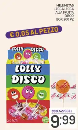Eurocash Lolly disco Hellinetas offerta