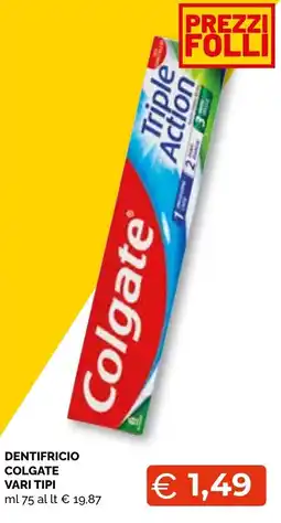 Mercatò Big Dentifricio Colgate offerta