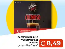 Mercatò Big Caffè in capsule Vergnano offerta