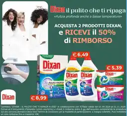 Mercatò Big Dixan Pulito Profondo offerta