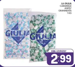 Eurocash Caramelle anice granmenta la giulia offerta