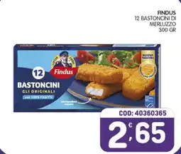 Eurocash Findus bastoncini di merluzzo offerta