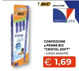 Mercatò Big Penne Bic Cristal Soft offerta