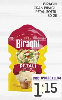 Eurocash Biraghi petali sottili offerta