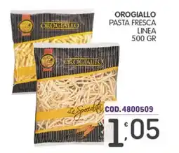 Eurocash OroGiallo pasta fresca linea offerta