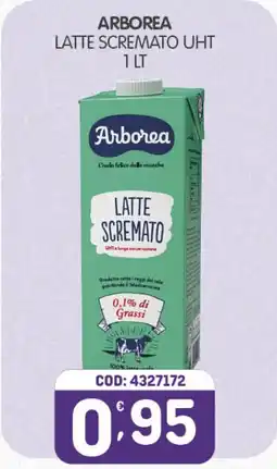 Eurocash Arborea latte scremato UHT offerta