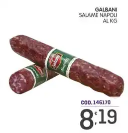 Eurocash Galbani Salame Napoli offerta