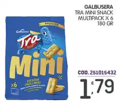 Eurocash Galbusera Tra Mini offerta