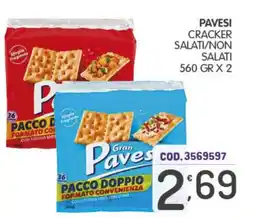 Eurocash Pavesi cracker offerta