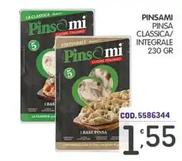 Eurocash Pinsami pinsa classica/integrale offerta