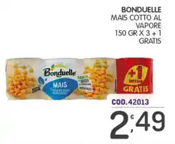 Eurocash Bonduelle mais cotto al vapore offerta