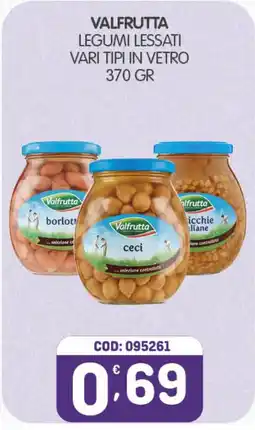 Eurocash Valfrutta legumi lessati offerta