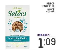 Eurocash Select Lenticchie Medie offerta