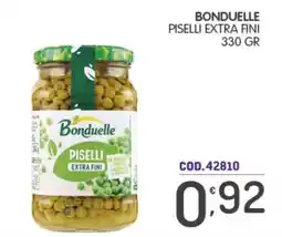Eurocash Bonduelle piselli extra fini offerta