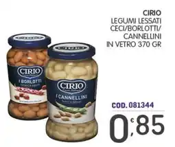 Eurocash Cirio legumi lessati ceci/borlotti/cannellini offerta