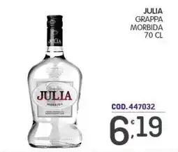 Eurocash Julia grappa morbida offerta