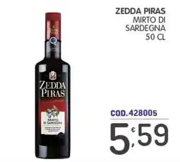 Eurocash Zedda Piras Mirto di Sardegna offerta