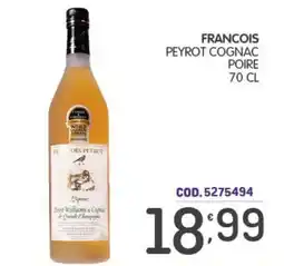 Eurocash François Peyrot Cognac Poire offerta