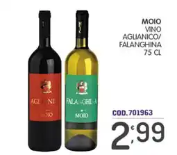 Eurocash Moio vino aglianico/falanghina offerta
