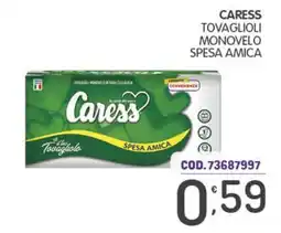 Eurocash Tovaglioli monovelo Caress offerta
