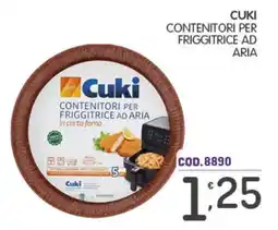 Eurocash Cuki contenitori per friggitrice ad aria offerta